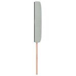 Tête de lit LED vidaXL à boutons en cristal tuftés en velours gris clair de 100 cm