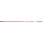 Blister 4 crayons graphite swano pastel HB bout gomme x 10 STABILO