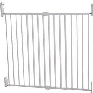 Barrière de sécurité large BROADWAY Gro Gate - A visser - 76/134 5 x 76 cm - Blanche