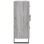 vidaXL Buffet sonoma gris 69 5x34x90 cm bois d'ingénierie