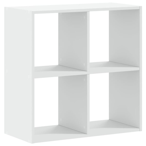 vidaXL Bibliothèque blanc 68 5x32x68 5 cm bois d'ingénierie