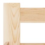 vidaXL Cadre de lit de palette sans matelas 180x200 cm bois massif pin