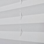 vidaXL Store plissé 50x150 cm Blanc