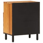vidaXL Table de chevet 50x33x60 cm bois d'acacia solide