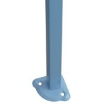 vidaXL Tente pliable de réception avec 4 parois 3 x 4 5 m Blanc