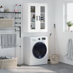 vidaXL Armoire murale blanc 69 5x34x90 cm