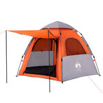 vidaXL Tente de camping cabine 4 personnes libération rapide