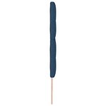 Tête de lit capitonnée bleue 180 cm en tissu