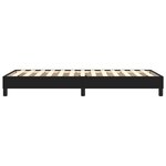 vidaXL Cadre de lit Noir 80x200 cm Similicuir