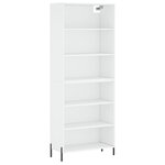 vidaXL Buffet blanc 69 5x32 5x180 cm bois d'ingénierie