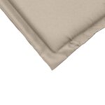 vidaXL Coussins de siège de jardin lot de 2 taupe 45x45x2 cm carré