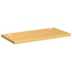 vidaXL Dessus de bureau 110x55x4 cm bambou