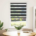 Store enrouleur tamisant 50 x 100 cm noir