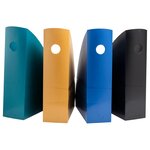 Set De 4 Porte-revues Mag-cube Neo Deco - Couleurs Assorties - Exacompta