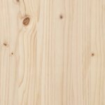 vidaXL Table de chevet 50x35x61 5 cm Bois de pin massif