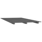 vidaXL Cadre de lit Gris 90x190 cm Bois de pin massif