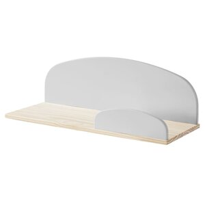 Vipack Étagère murale Kiddy 65 cm Bois Gris froid