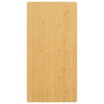 vidaXL Dessus de table 40x80x2 5 cm bambou