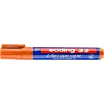 Marqueur papier encre brillante 33 Orange 1-5 mm x 10 EDDING