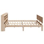 vidaXL Cadre de lit avec tête de lit sans matelas 180x200 cm