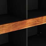 vidaXL Armoire latérale 85x33x75 cm bois massif d'acacia