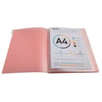 Trieur À 3 Rabats 8 Compartiments Polypropylène Kreacover Pastel - A4 - Couleurs Assorties - X 10 - Exacompta