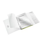 Trieur WOW Polypro A4 12 compartiments Vert métallisé LEITZ