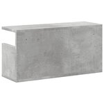 vidaXL Armoire murale 60x20x30 cm gris béton Bois d'ingénierie