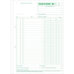 Manifold Factures 29 7x21cm 50 Feuillets Dupli Autocopiants - Motif  - X 5 - Exacompta