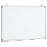 Tableau magnétique panneau écriture école maison bureau 80 x 60 x 1 7 cm aluminium 02_0045447