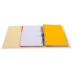 Classeur À Levier Pvc A4 Dos De 70mm. - Mastic - X 10 - Exacompta