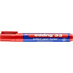 Marqueur papier encre brillante 33 rouge 1-5 mm EDDING