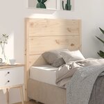 vidaXL Tête de lit 96x4x100 cm Bois massif de pin