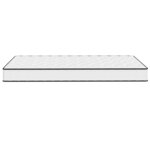 vidaXL Matelas à ressorts bonnell moyen 120x200 cm