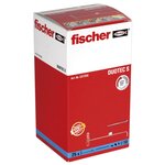 Fischer ensemble de chevilles en nylon duotec 10 s 25 pcs