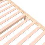 vidaXL Cadre de lit sans matelas bois massif 200x200 cm