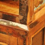 vidaXL Bibliothèque Bois massif de récupération Vintage