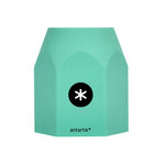 Pot a crayons antartik hexagonal silicone soft touch 95x75x80 mm coloris pastels   assortis
