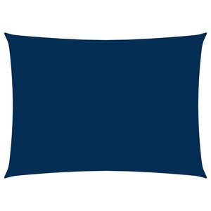 Vidaxl voile de parasol tissu oxford rectangulaire 6x8 m bleu
