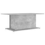 vidaXL Table basse Gris béton 102x55 5x40 cm Aggloméré