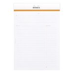 Bloc-Notes Agrafé Meeting N°16 White - A5 14.8x21 - 80 Feuilles Détachables