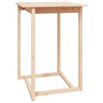 vidaXL Ensemble de bar 5 Pièces Bois de pin massif