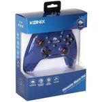 Manette - KONIX - Bleu - Switch et PC - Sous Licence Officielle FFF