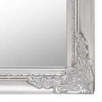 vidaXL Miroir sur pied Argenté 50x200 cm