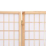 vidaXL Cloison de séparation pliable 4 panneaux 160x170 cm