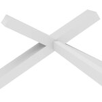 vidaXL Cadre de lit enfant avec tiroir blanc pin massif 70x140 cm
