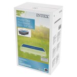 Intex Couverture solaire de piscine Bleu 538x253 cm Polyéthylène