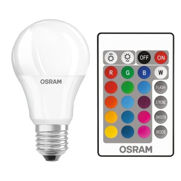 Lampe LED RGB avec télécommande
