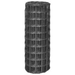 vidaXL Clôture euro Acier 10 x 1 m Gris