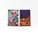 Lot de 4 cartes postales - noël 2 - photos frédéric engel